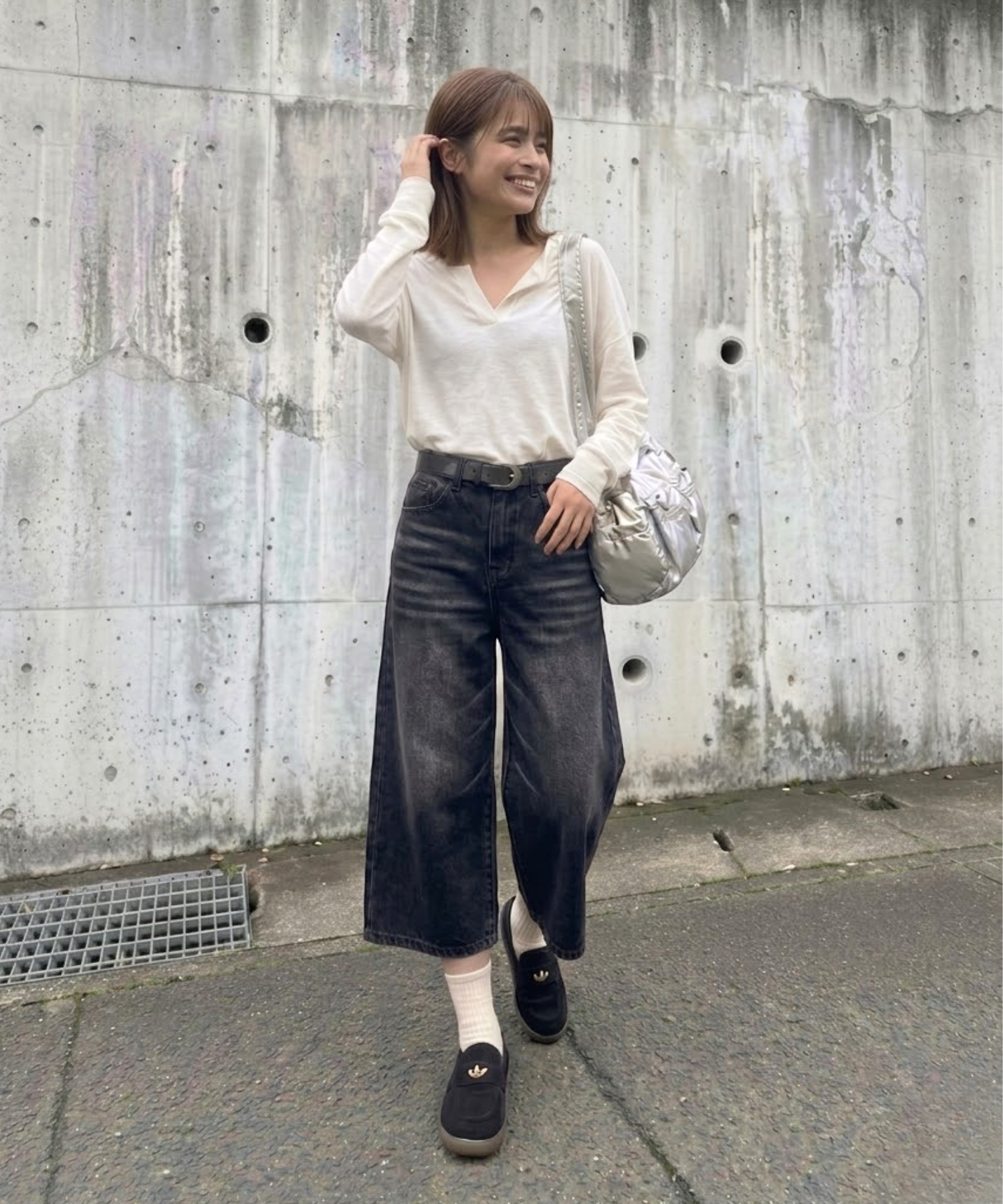 Pants/デニムガウチョパンツ ST/No.22144