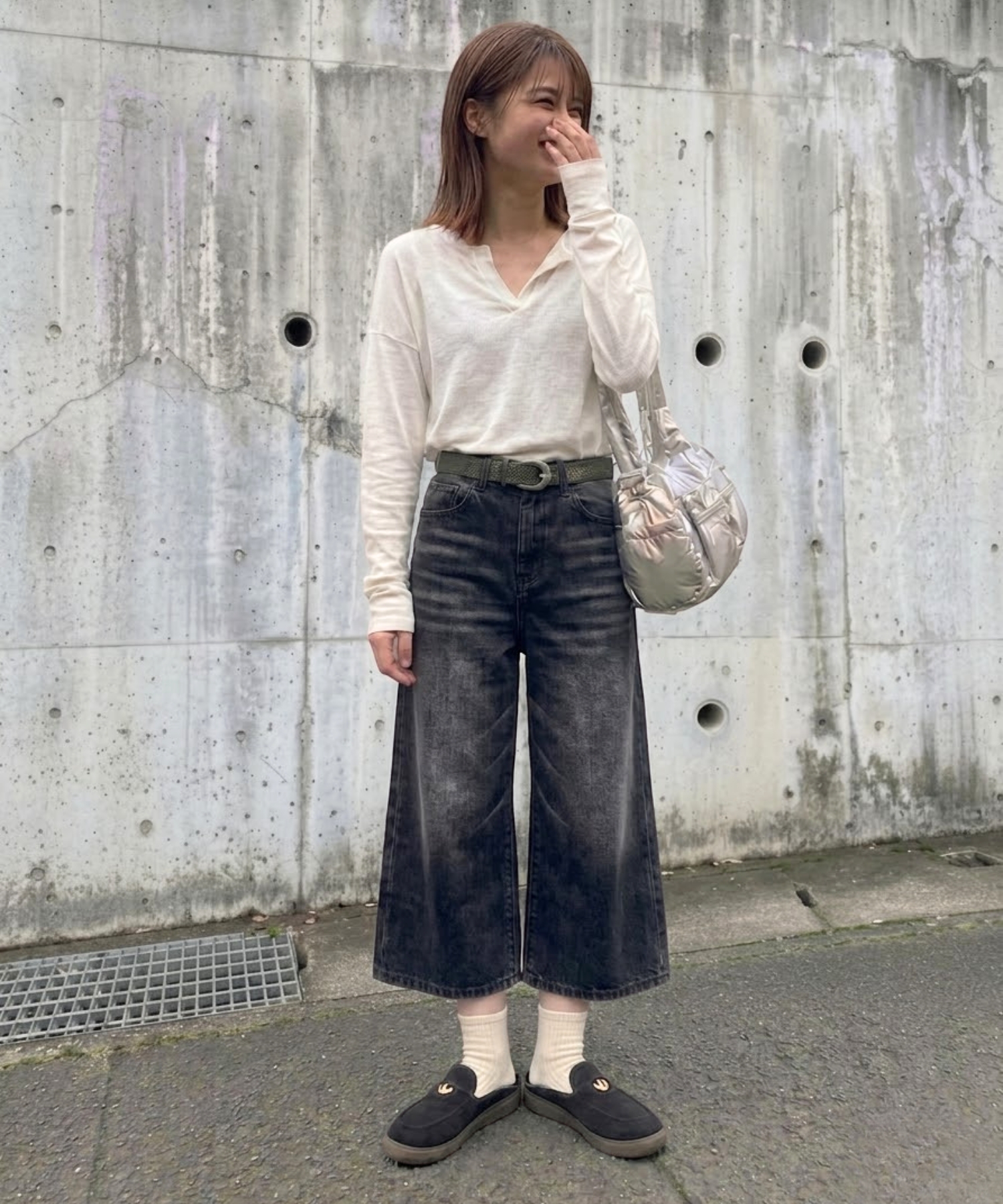 Pants/デニムガウチョパンツ ST/No.22144