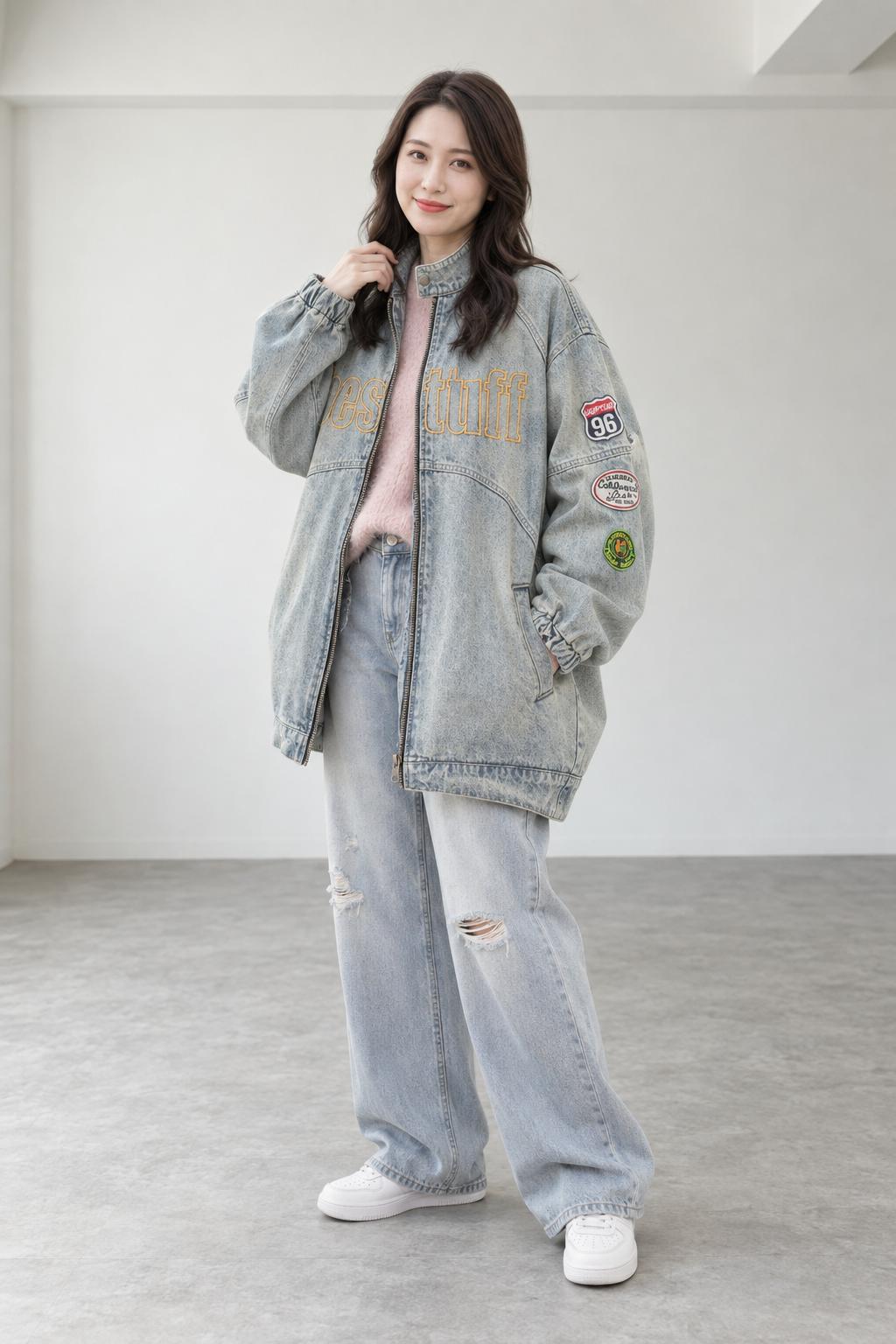Jacket/ワッペン付きGジャン