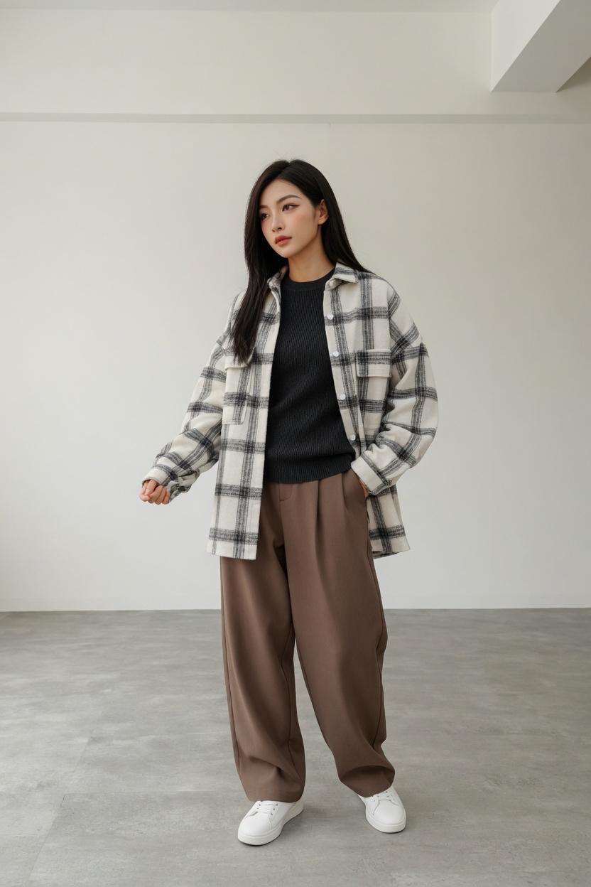 Shirts/チェック柄シャツジャケット