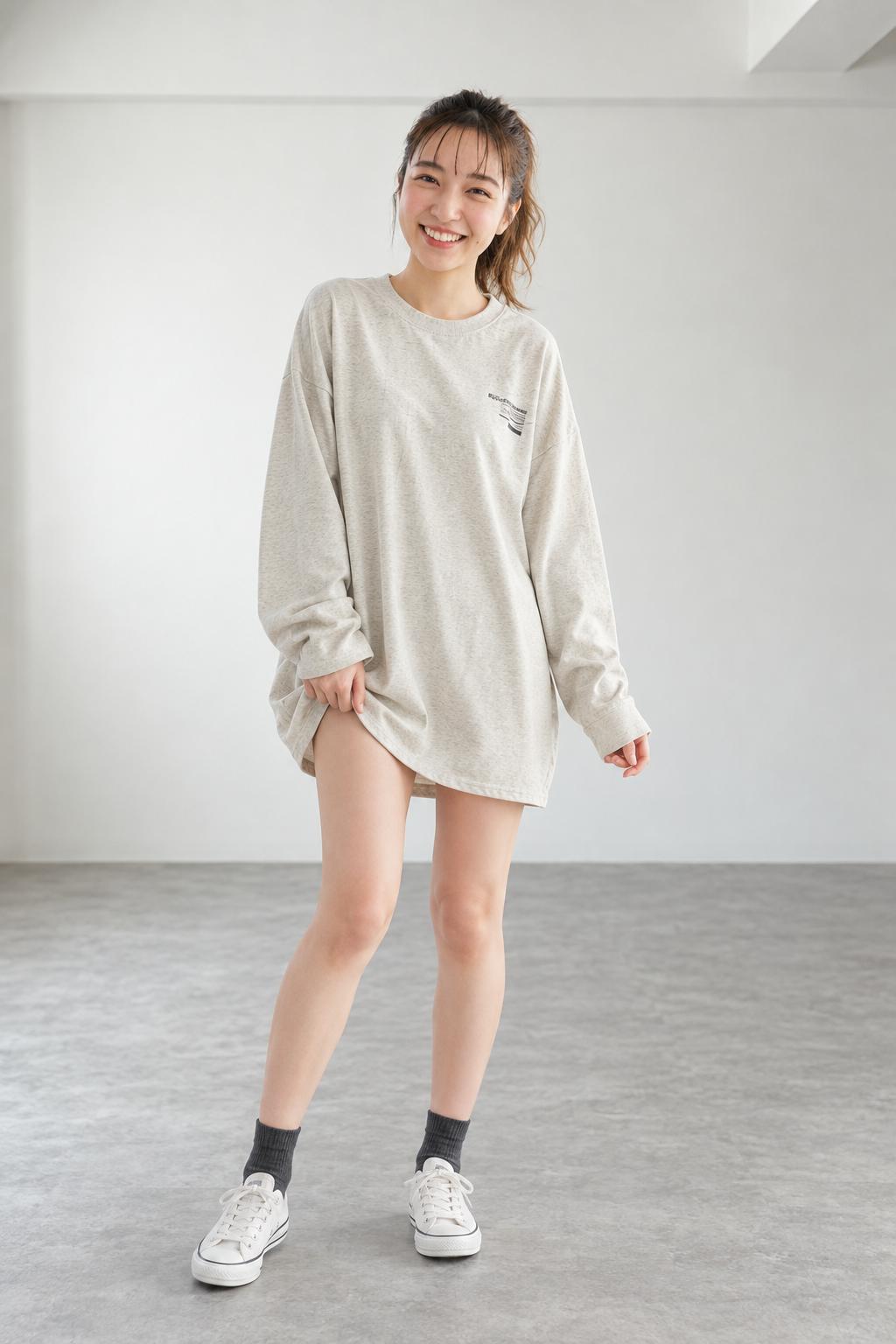 T-Shirts/オーバーサイズロゴロンＴ